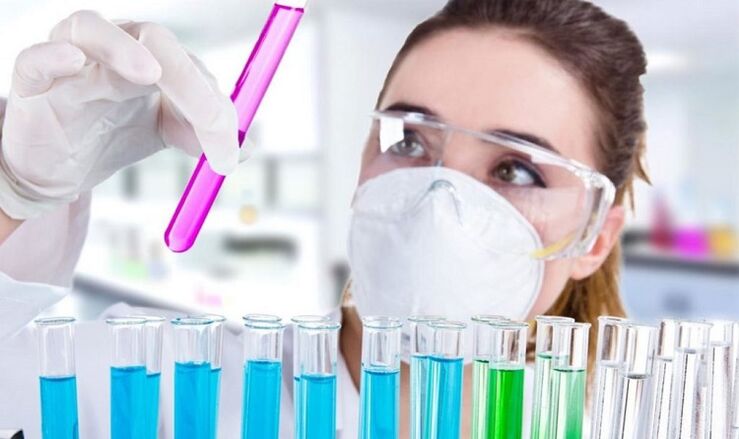 Analyse des Vorhandenseins von Parasiten im Körper.